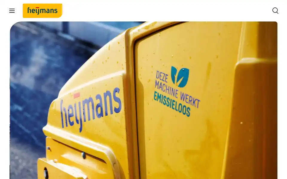 Screenshot of heijmans.nl