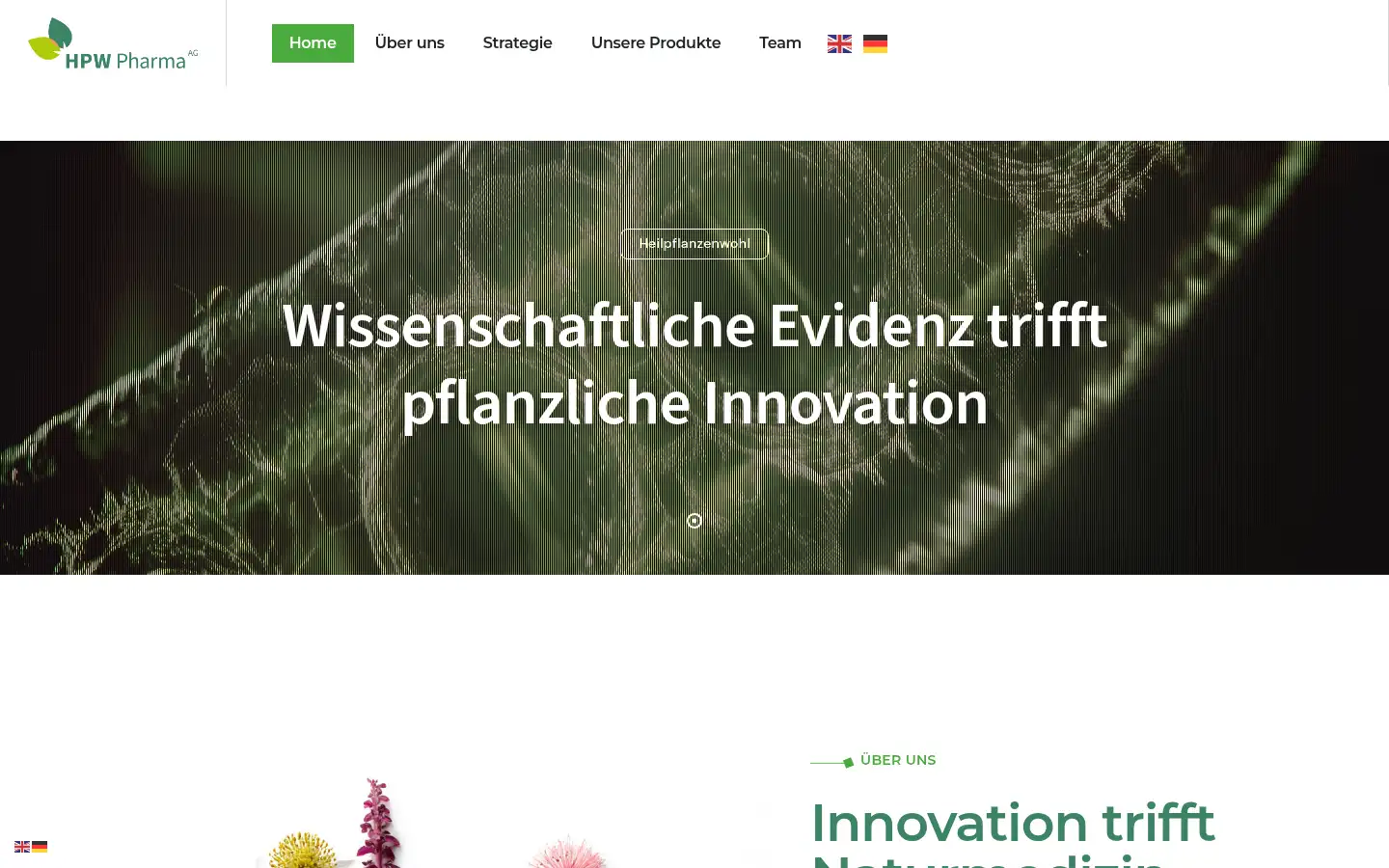 Screenshot of heilpflanzenwohl.com