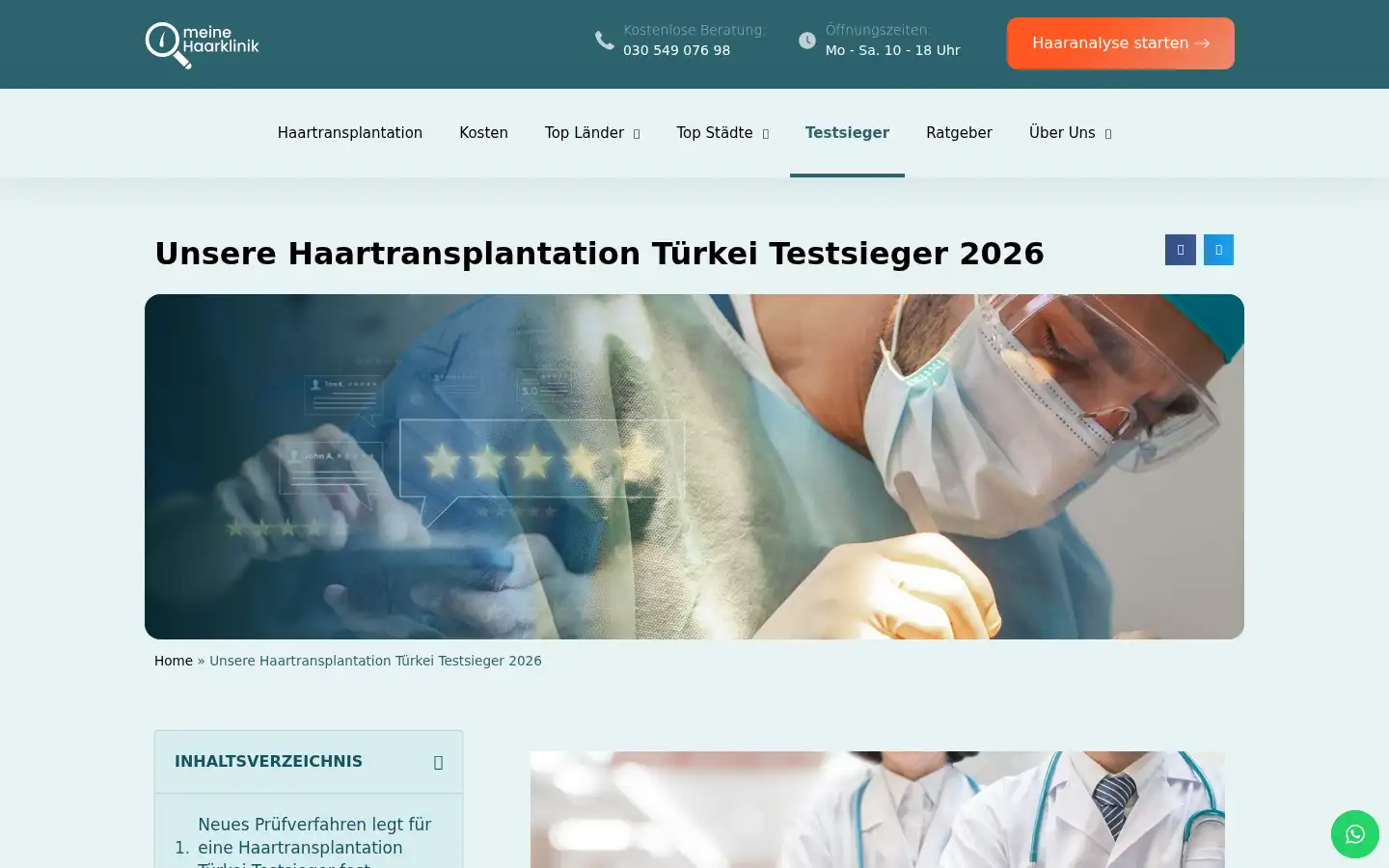 Screenshot of heisenbeard.de