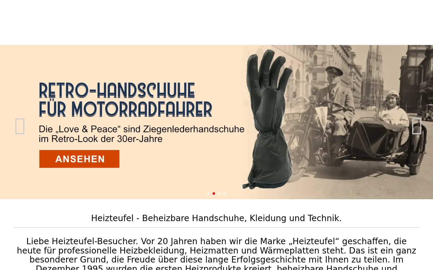 Screenshot of heizteufel.de