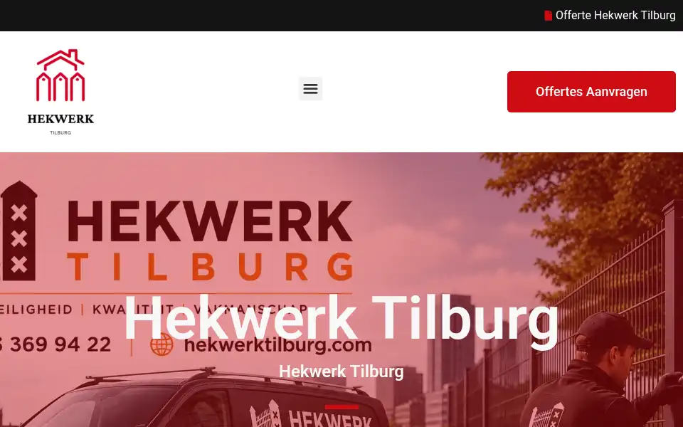 Screenshot of hekwerktilburg.com