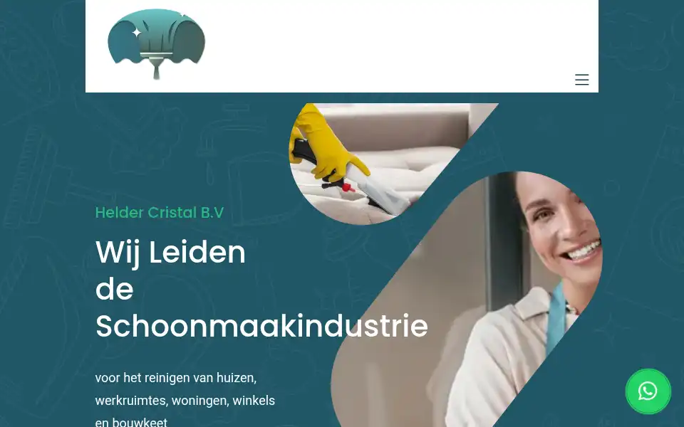 Screenshot of heldercristal.nl