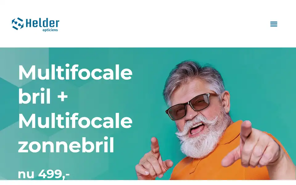 Screenshot of helderopticiens.nl
