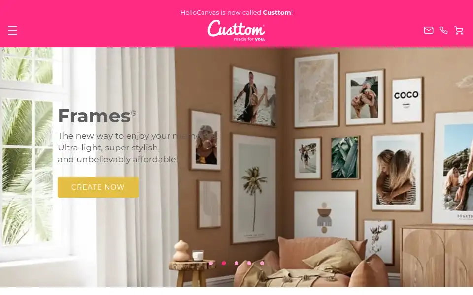 Screenshot of hellocanvas.ie