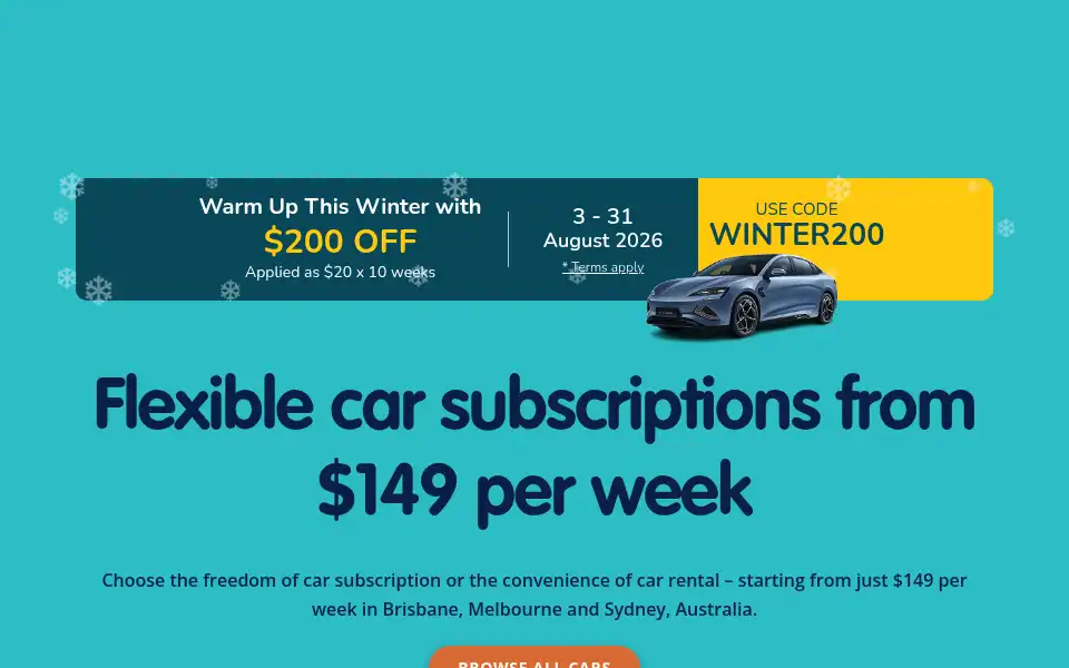 Screenshot of hellocars.com.au