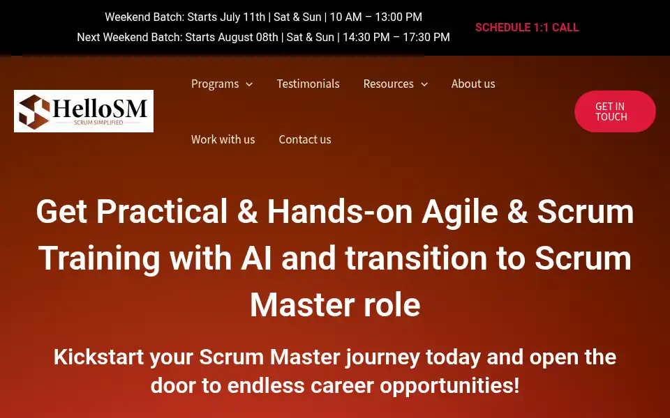 Screenshot of hellosm.in