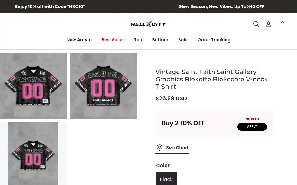 Screenshot of hellxcity.com