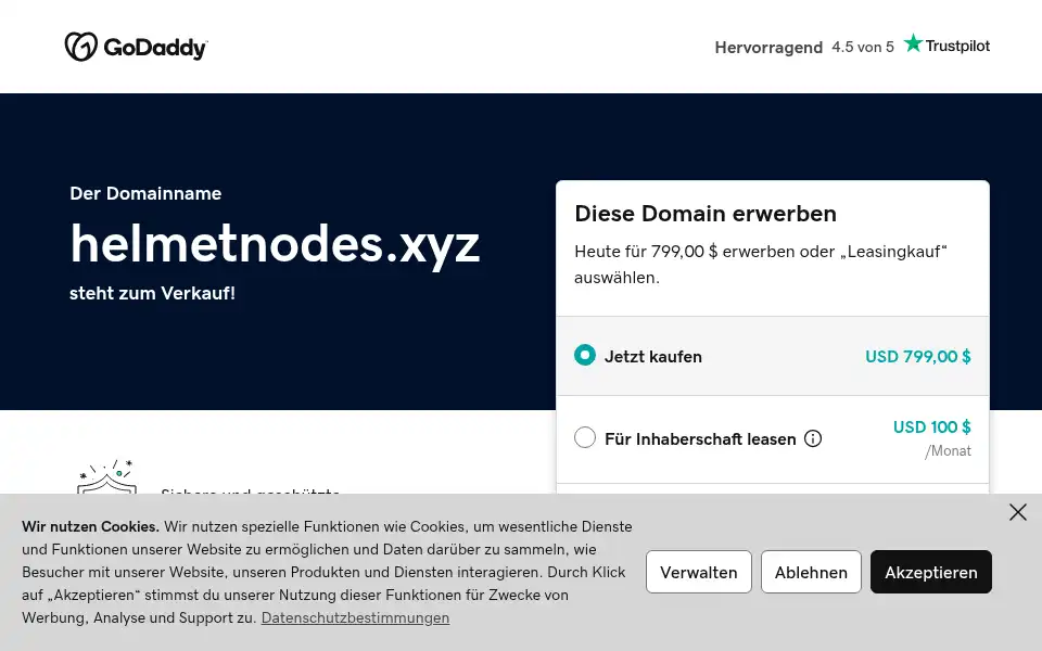 Screenshot of helmetnodes.xyz