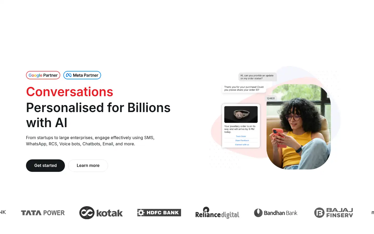 Screenshot of helo.ai