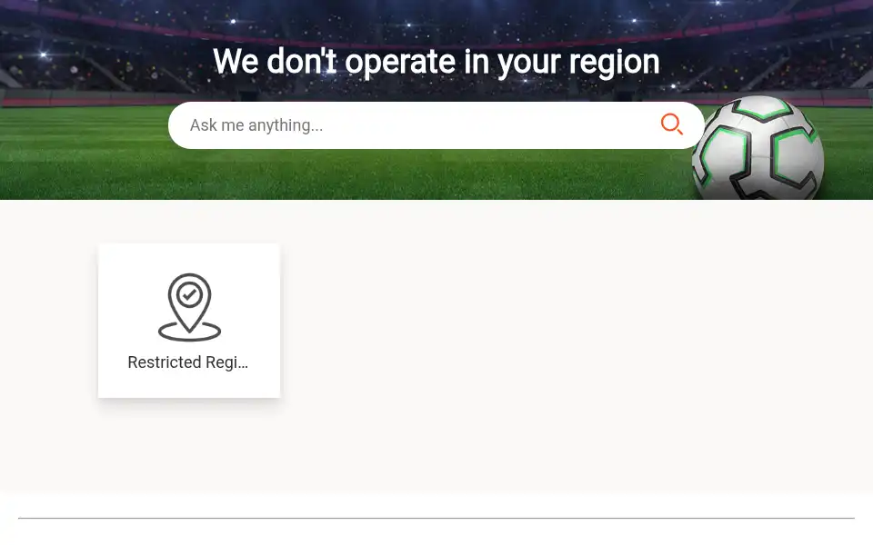 Screenshot of help.betway.com