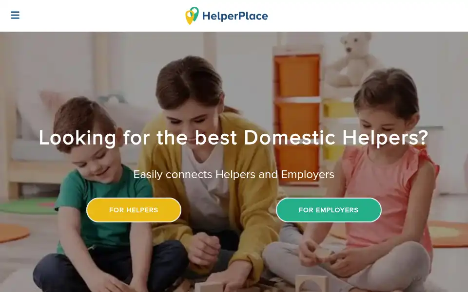 Screenshot of helperplace.com