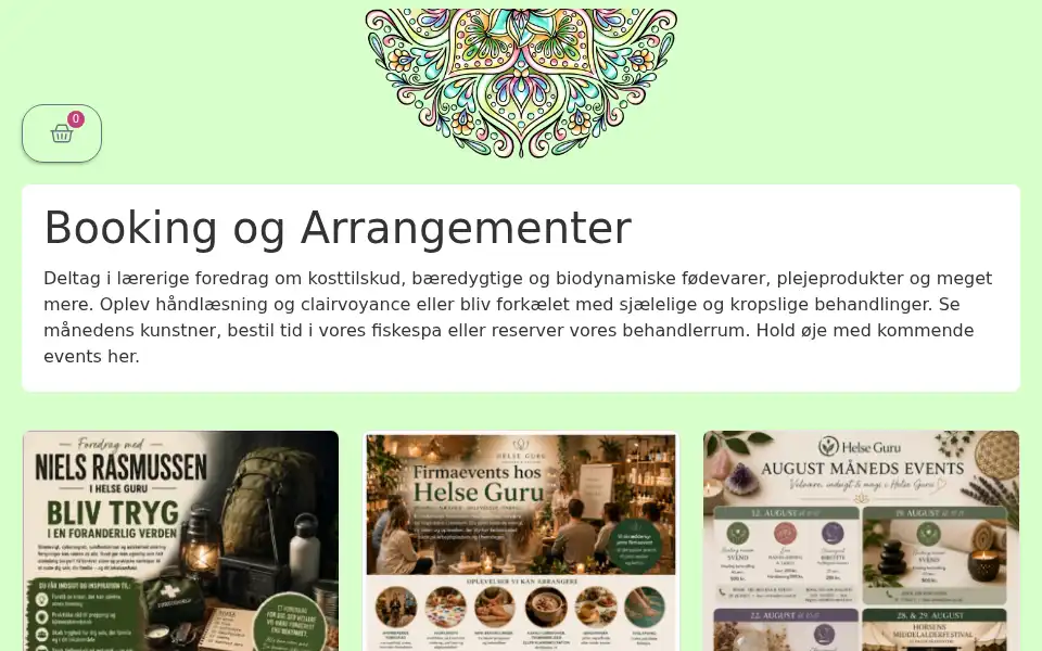 Screenshot of helse-guru.dk