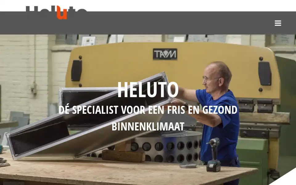 Screenshot of heluto.nl