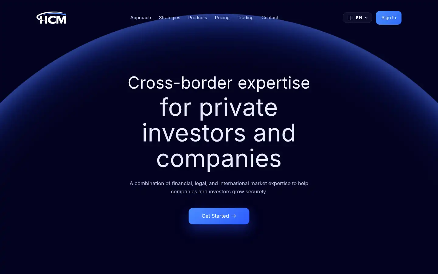 Screenshot of helvcapital.com