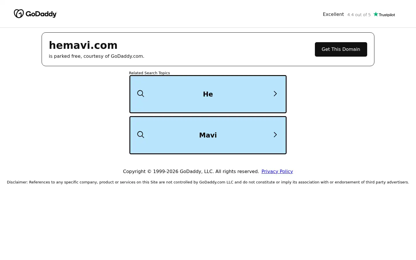 Screenshot of hemavi.com
