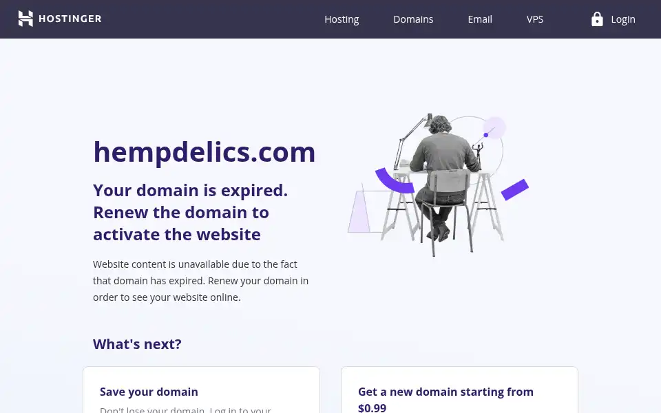 Screenshot of hempdelics.com