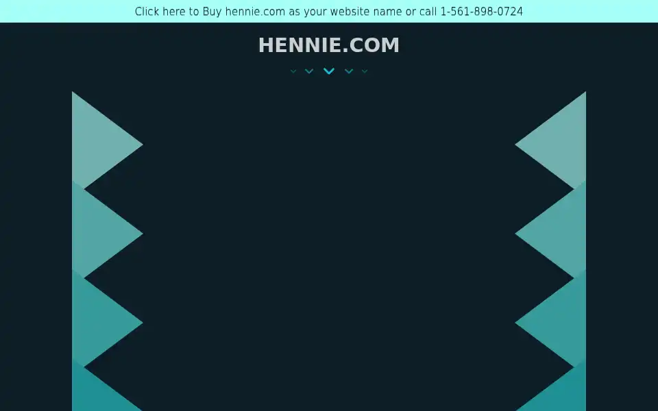 Screenshot of hennie.com