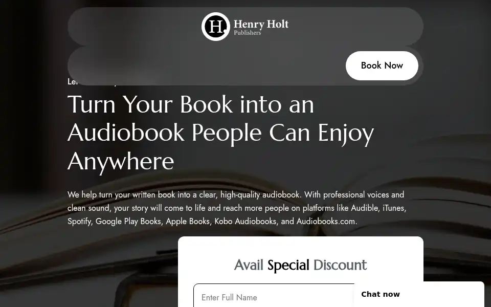 Screenshot of henryholtpublishers.com