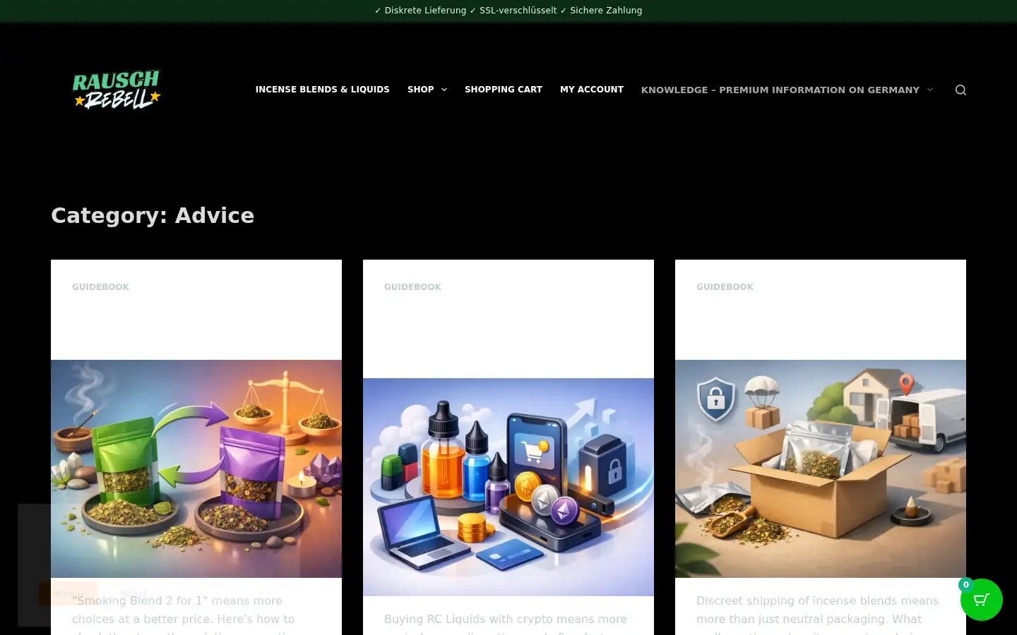 Screenshot of herbal-store.biz