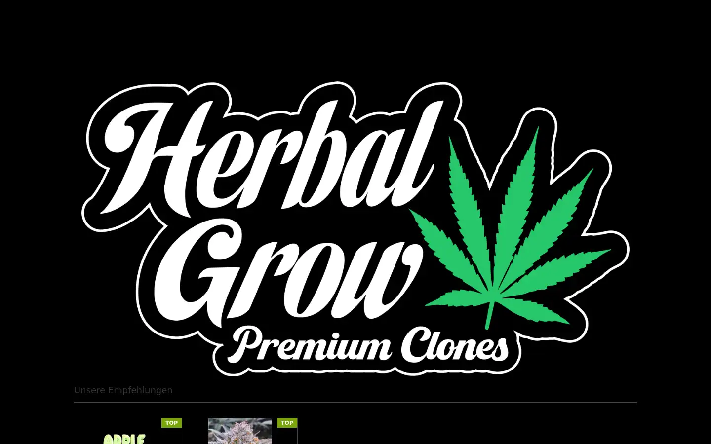 Screenshot of herbalgrow.at