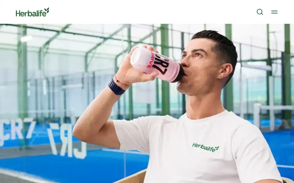 Screenshot of herbalife.dk