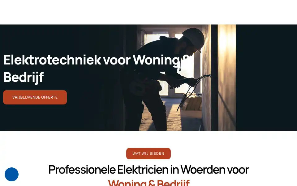 Screenshot of herculeselektrotechniek.nl