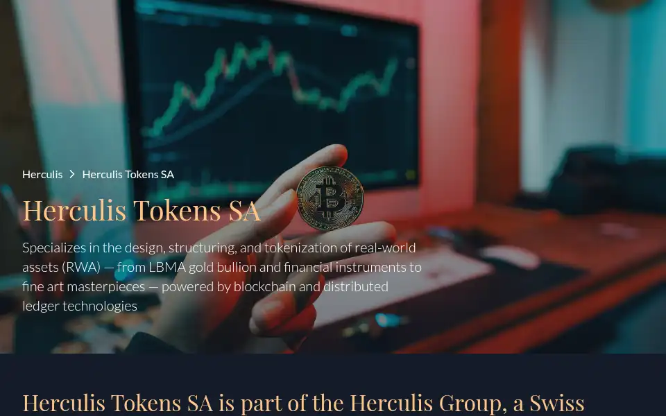 Screenshot of herculis.ch