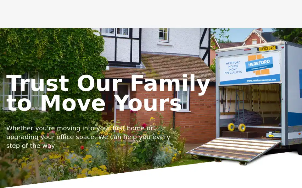Screenshot of hereford-removals.com