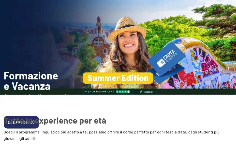 Screenshot of heritagestudytours.it