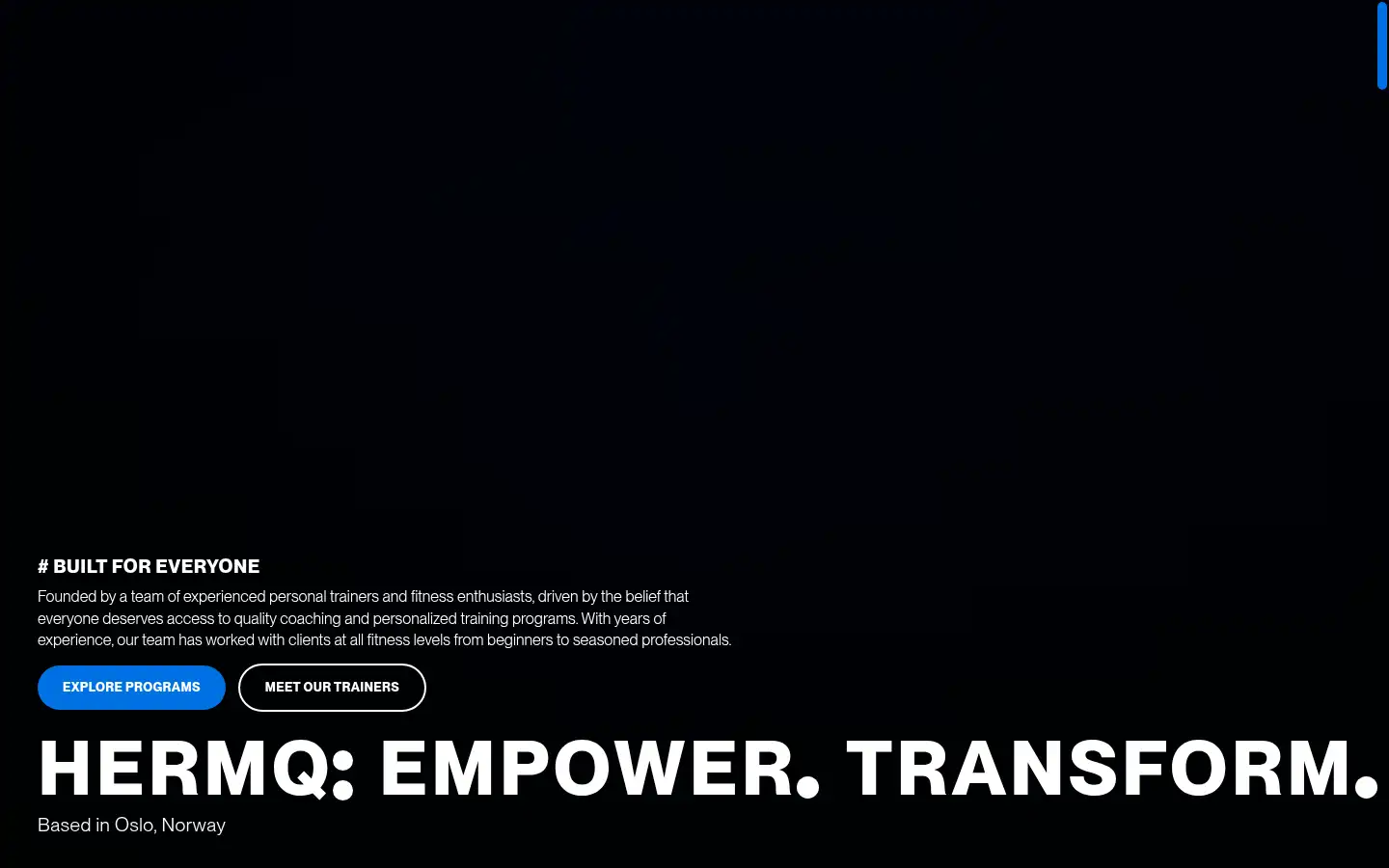 Screenshot of hermq.com