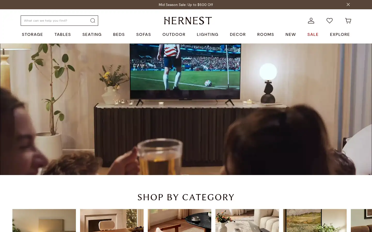 Screenshot of hernest.com