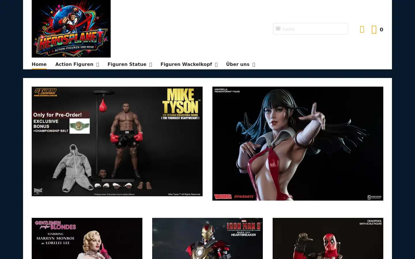 Screenshot of heroesplanet.de