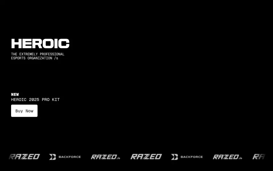 Screenshot of heroic.gg