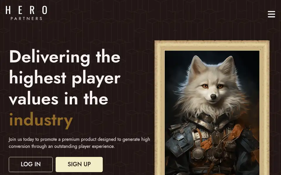 Screenshot of heropartners.io