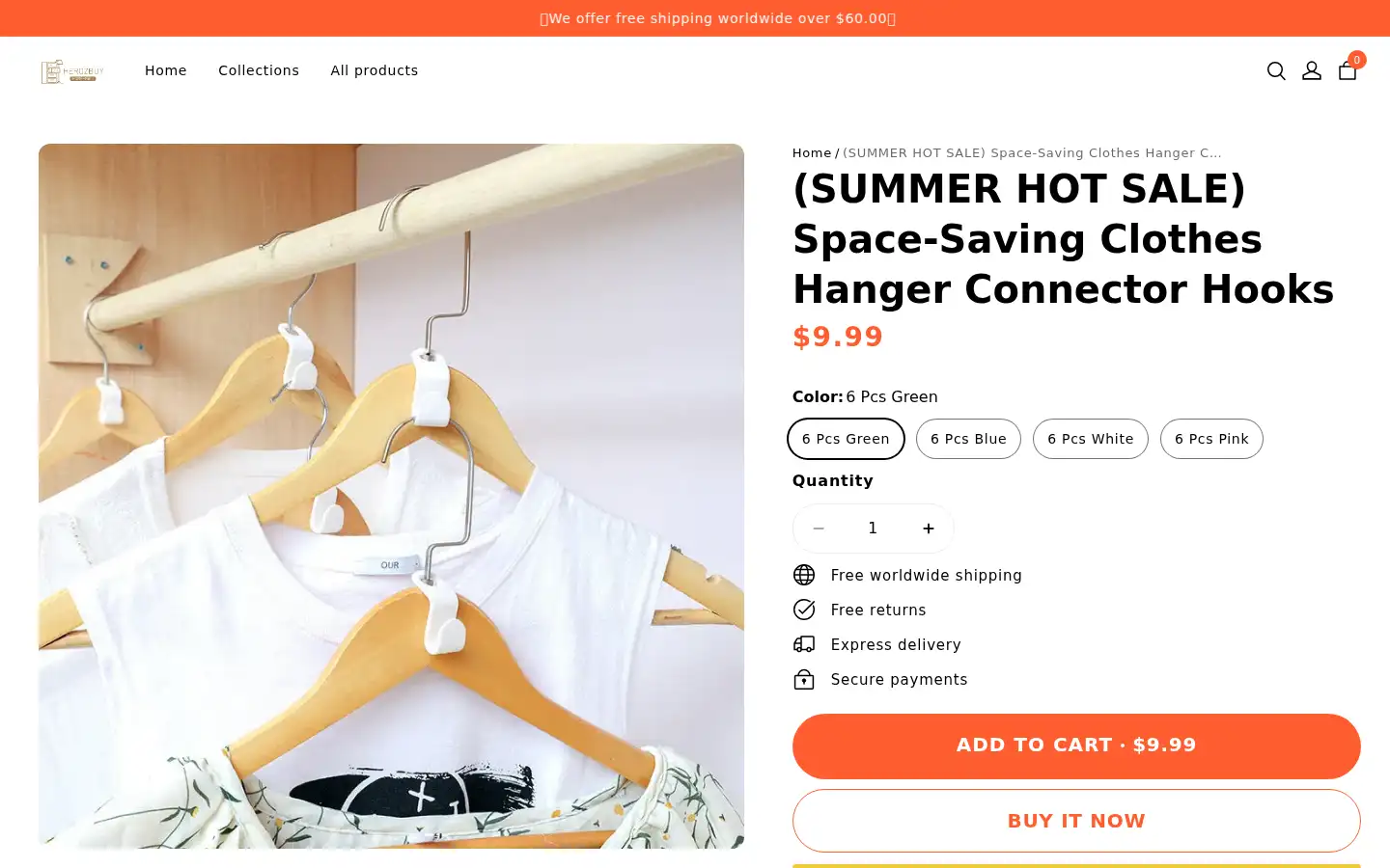 Screenshot of herozbuy.com