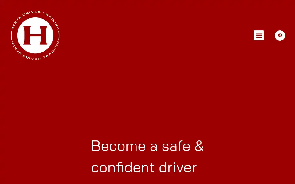 Screenshot of hertsdriving.com