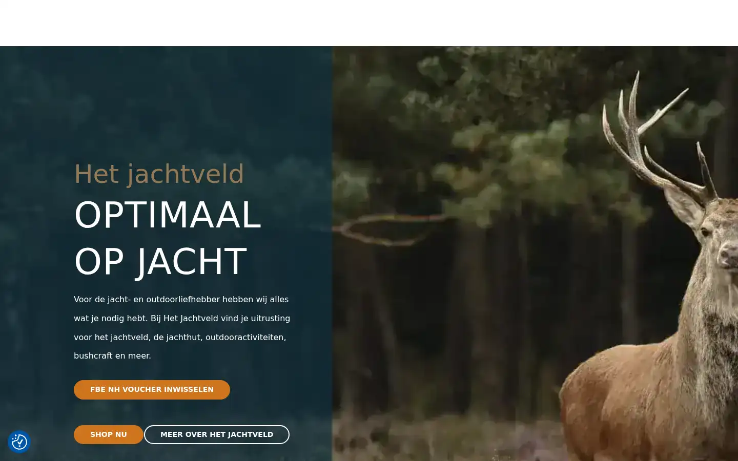 Screenshot of hetjachtveld.nl