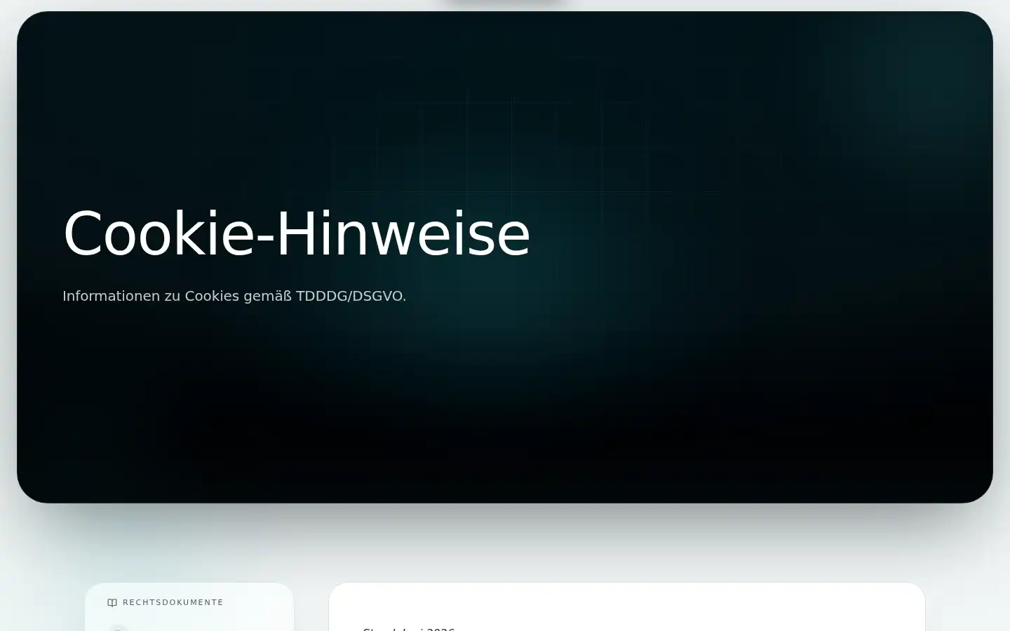 Screenshot of hetrexstudios.de