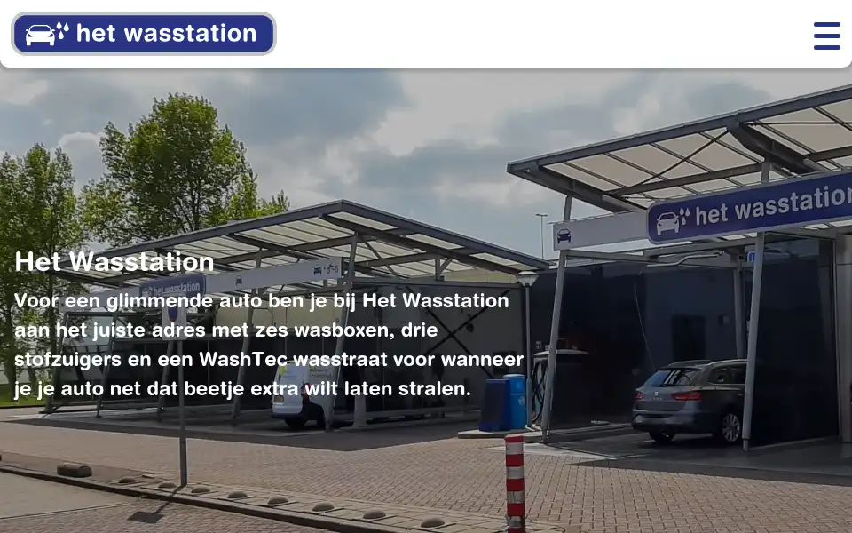 Screenshot of hetwasstation.nl