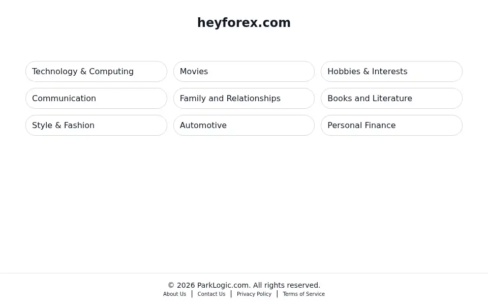 Screenshot of heyforex.com