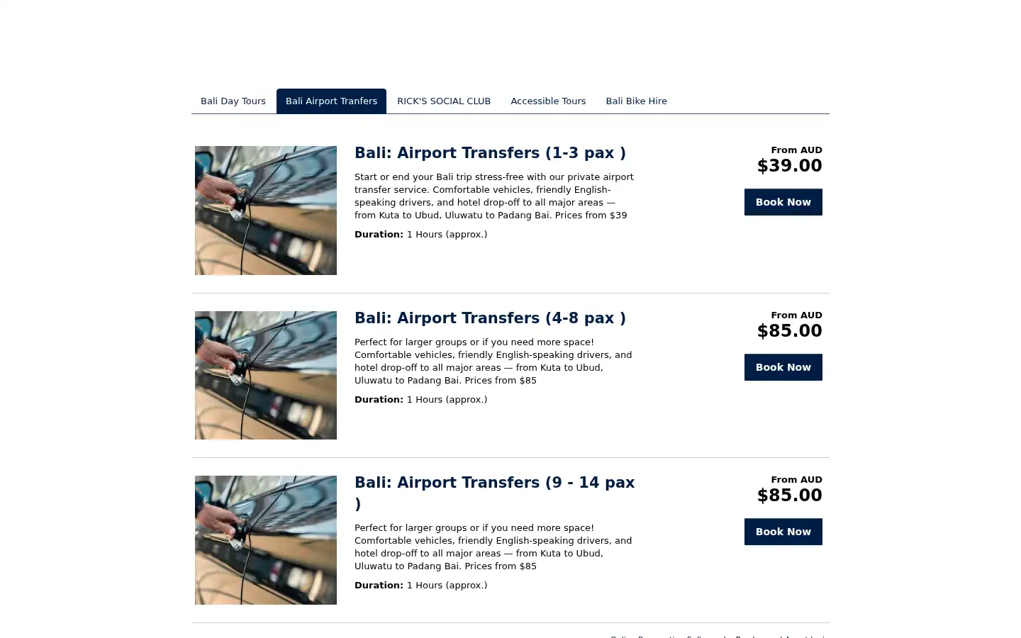 Screenshot of heyrick.com.au