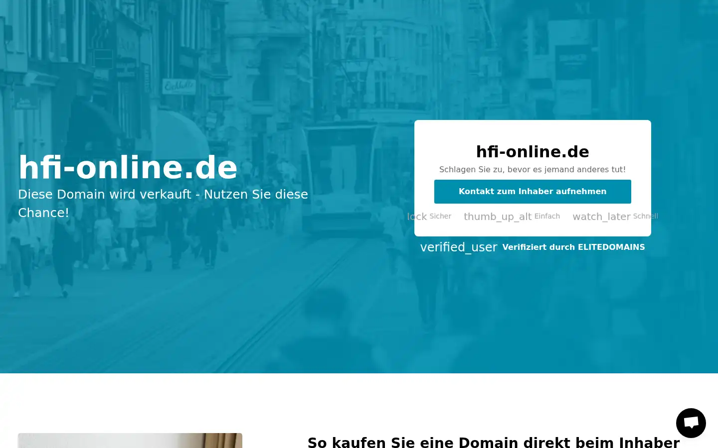Screenshot of hfi-online.de