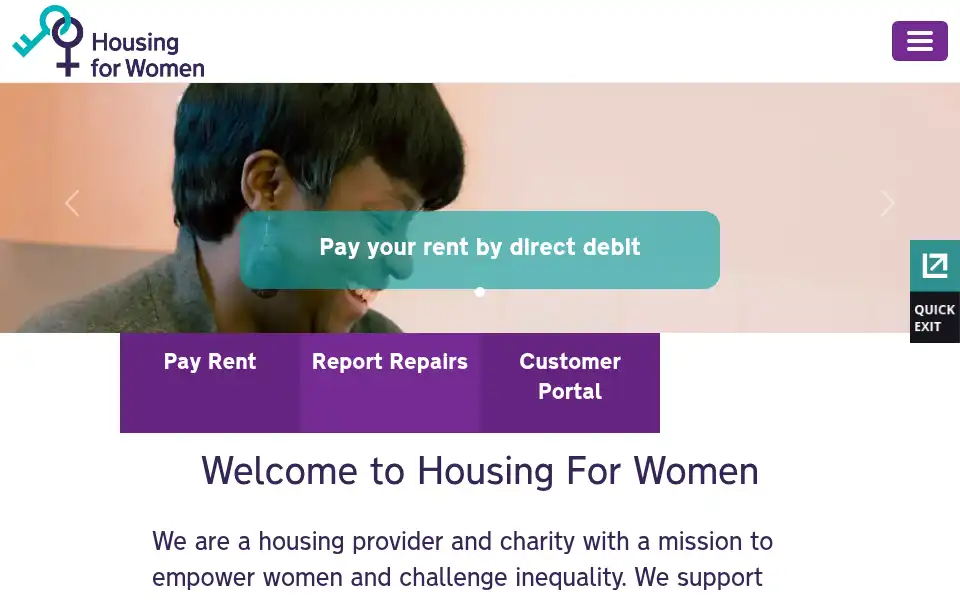 Screenshot of hfw.org.uk
