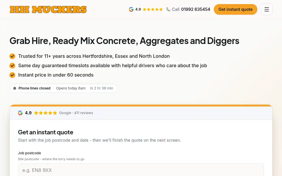 Screenshot of hhmuckers.com