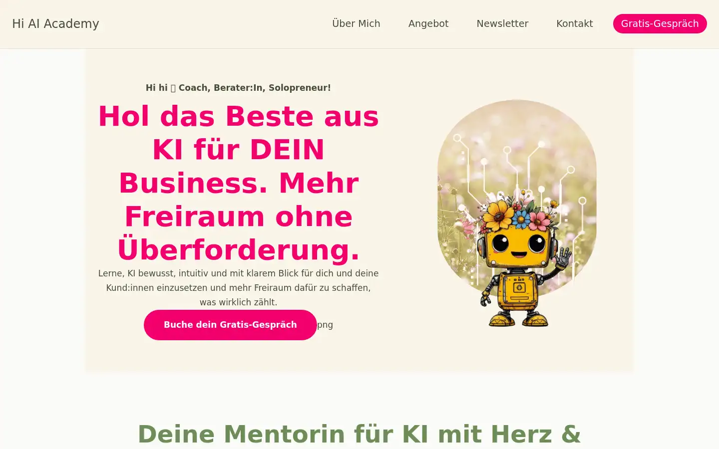 Screenshot of hi-ai-academy.com