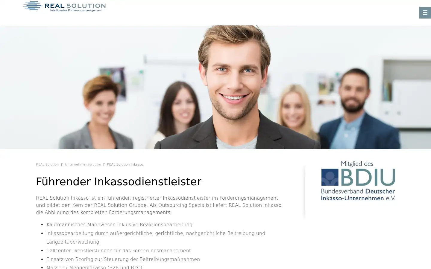 Screenshot of hib-inkasso.de
