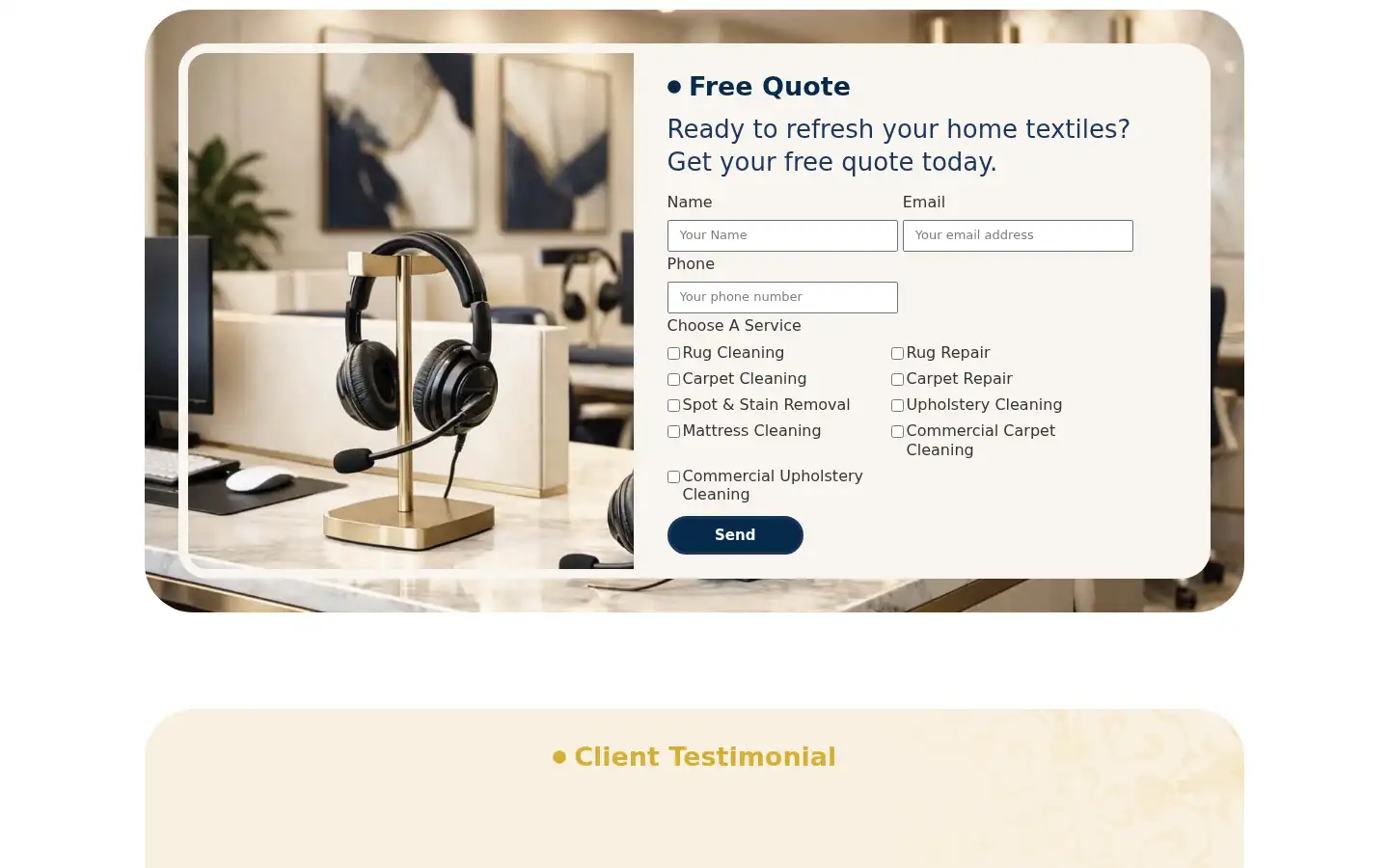 Screenshot of hicarpetcleaner.com