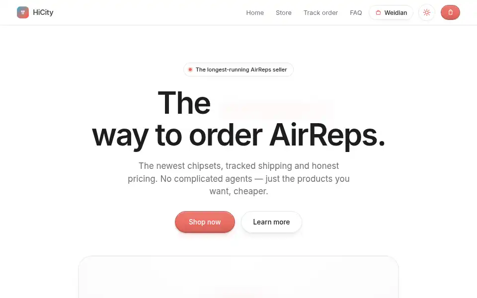 Screenshot of hicitypods.com