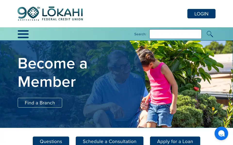 Screenshot of hickamfcu.org