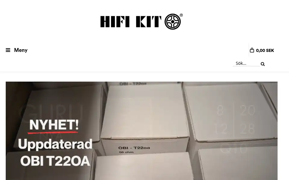Screenshot of hifikit.se